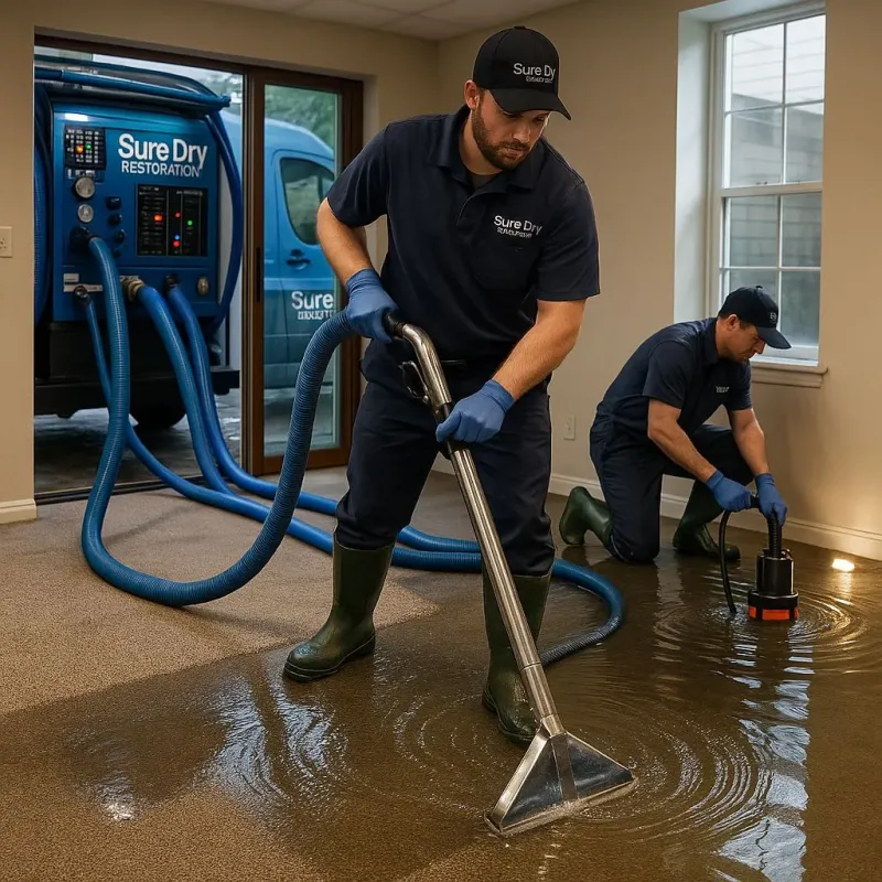 Water Extraction and Removal process in Summerland, CA